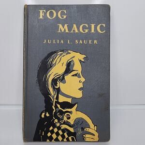Fog Magic HC Julia Sauer 1943 1st Ed 1944 2nd Print Ex-Library Vintage Retro
